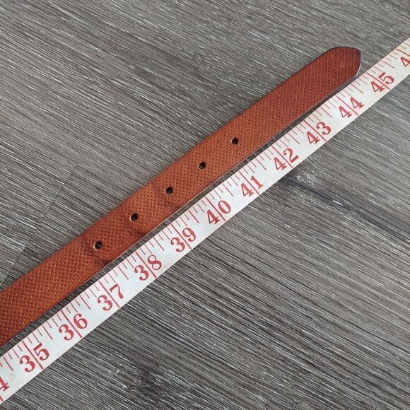 Vintage Fabio Corti Italian Leather Belt Large - Picture 5 of 6